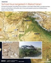 Five Children Martyred in Khuzdar School Bus Attack – ISPR