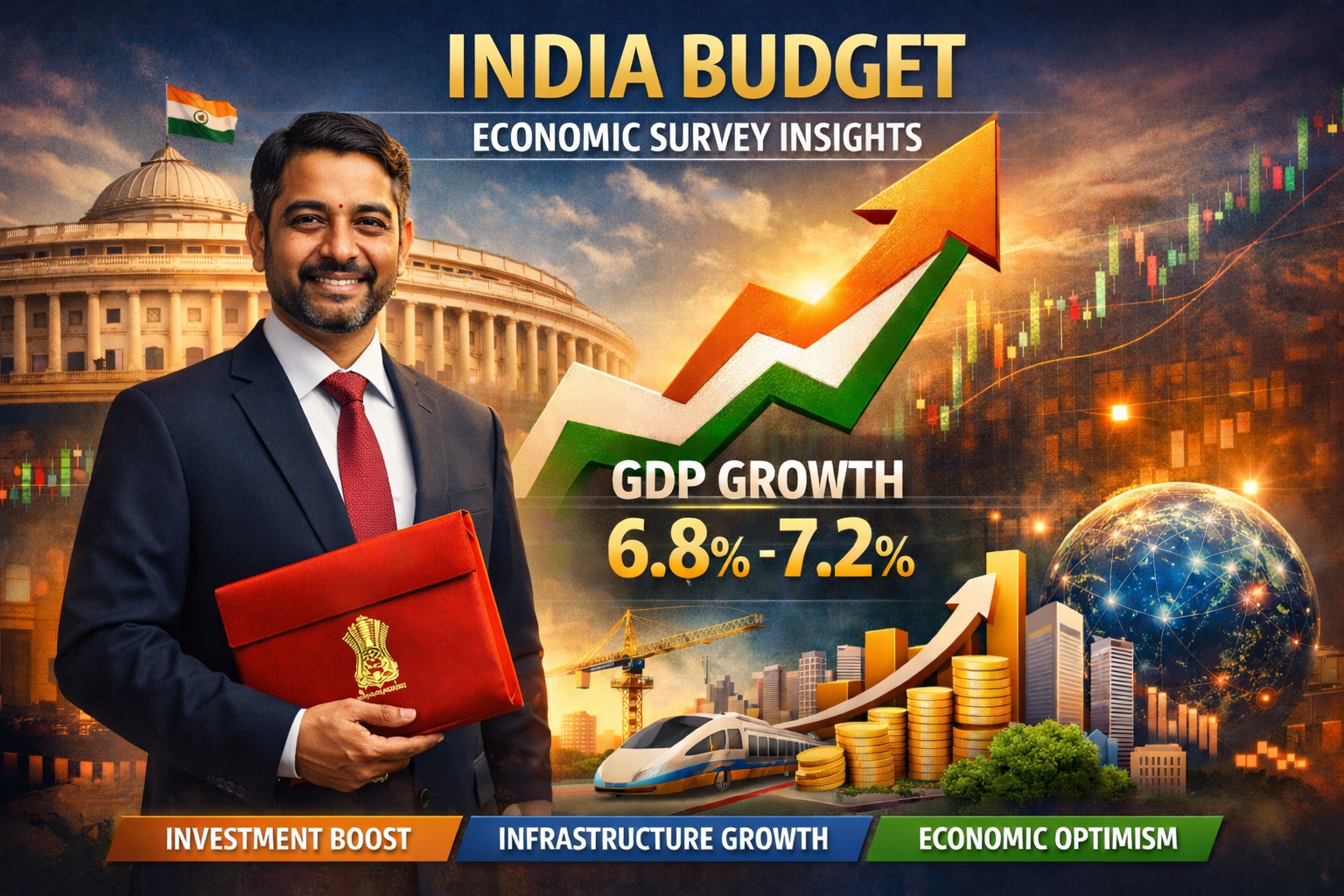 India Budget: Survey Reveals Path to Growth and Hope