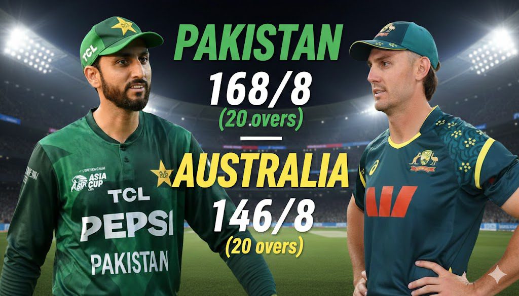 Pakistan spark With Exciting Victory Over Australia